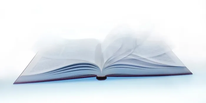 Gerahmter Druck : Offenes Buch Gerahmter Druck : Offenes Buch