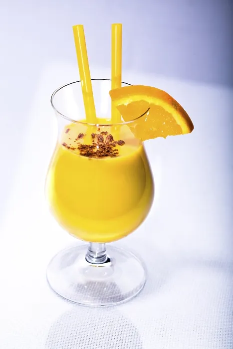 Gerahmter Druck : Orangensaft-Koktail Gerahmter Druck : Orangensaft-Koktail