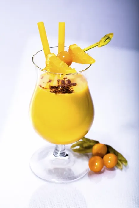 Gerahmter Druck : Orangensaftcocktail Gerahmter Druck : Orangensaftcocktail