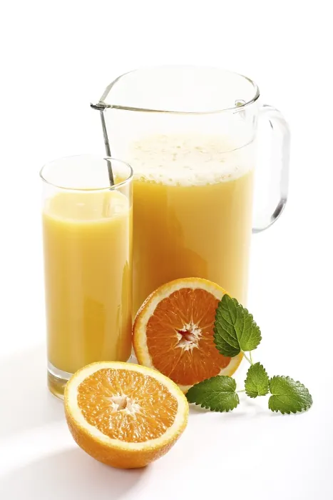 Gerahmter Druck : Orangensaft Gerahmter Druck : Orangensaft