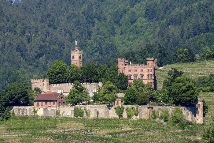 Gerahmter Druck : Schloss Ortenberg, Ortenberg, Kinzigtal Gerahmter Druck : Schloss Ortenberg, Ortenberg, Kinzigtal