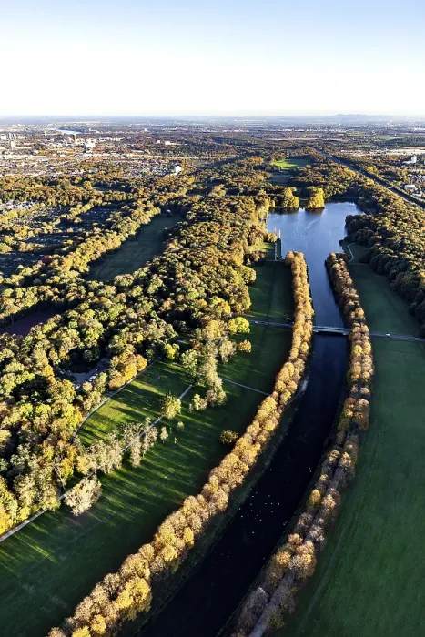 Gerahmter Druck : Außenring mit Decksteiner Weiher Gerahmter Druck : Außenring mit Decksteiner Weiher