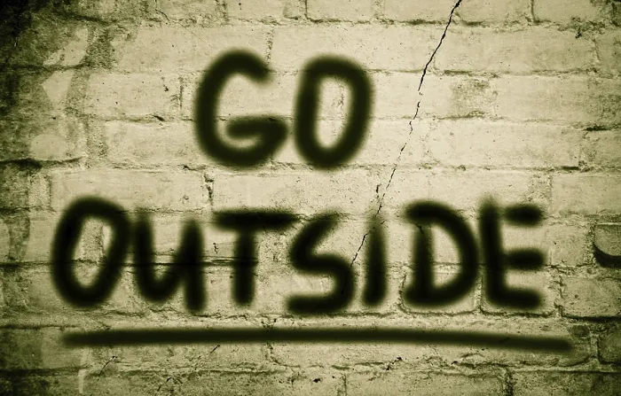 Gerahmter Druck : 'Go Outside Concept' Außenkonzept Gerahmter Druck : 'Go Outside Concept' Außenkonzept