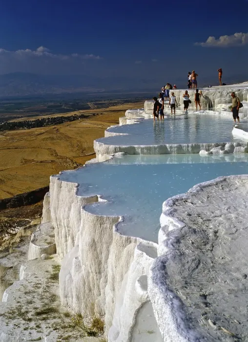Gerahmter Druck : Pamukkale, Türkei Gerahmter Druck : Pamukkale, Türkei