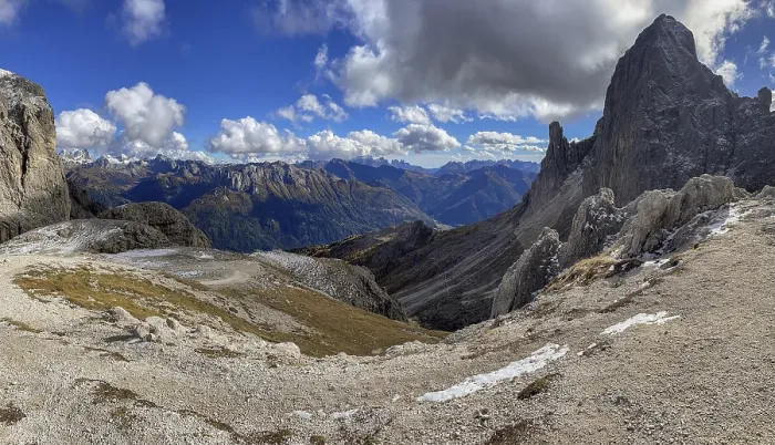 Gerahmter Druck : Blick auf die Hochgebirge Gerahmter Druck : Blick auf die Hochgebirge
