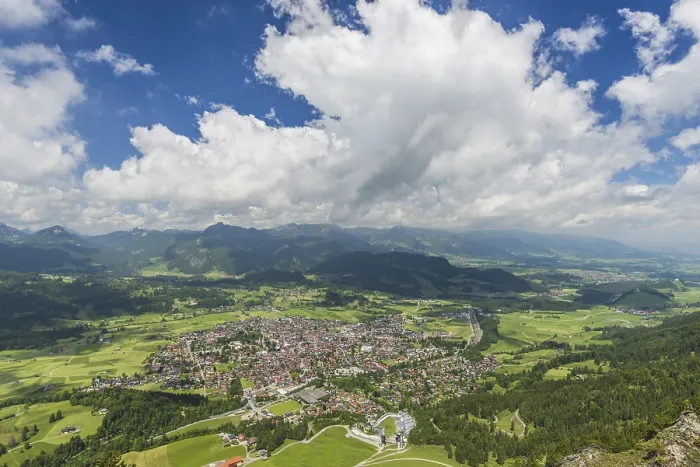 Gerahmter Druck : Panorama vom Schattenberg, 1692m Gerahmter Druck : Panorama vom Schattenberg, 1692m