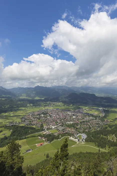 Gerahmter Druck : Panorama vom Schattenberg, 1692m Gerahmter Druck : Panorama vom Schattenberg, 1692m