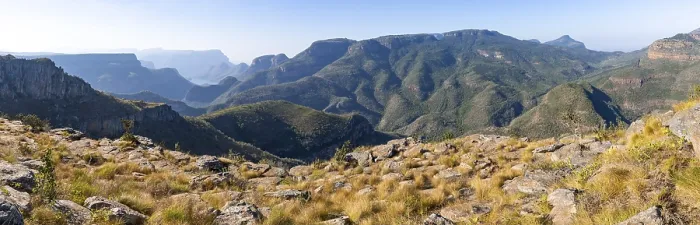 Gerahmter Druck : Panorama, Aussicht auf den Blyde River Canyon. Gerahmter Druck : Panorama, Aussicht auf den Blyde River Canyon.