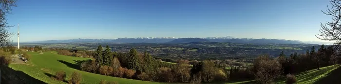 Gerahmter Druck : Panoramablick auf Gerahmter Druck : Panoramablick auf