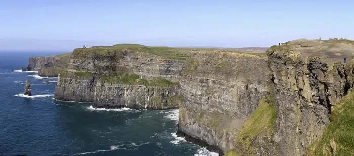 Gerahmter Druck : Panoramablick, Kliffs von Moher Gerahmter Druck : Panoramablick, Kliffs von Moher