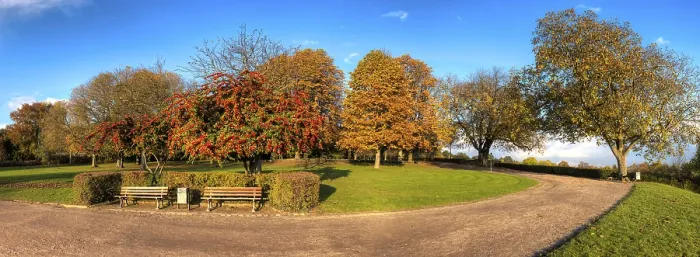 Gerahmter Druck : Panoramablick auf den Lohrberg Gerahmter Druck : Panoramablick auf den Lohrberg