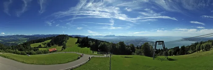 Gerahmter Druck : Panoramablick vom Pfänder Panoramablick vom Pfänder Gerahmter Druck : Panoramablick vom Pfänder Panoramablick vom Pfänder