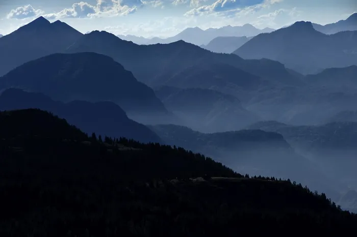 Gerahmter Druck : Panoramablick von Untersberg Gerahmter Druck : Panoramablick von Untersberg