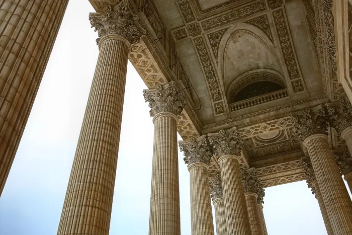 Gerahmter Druck : Säulen des Pantheons, Paris. Gerahmter Druck : Säulen des Pantheons, Paris.