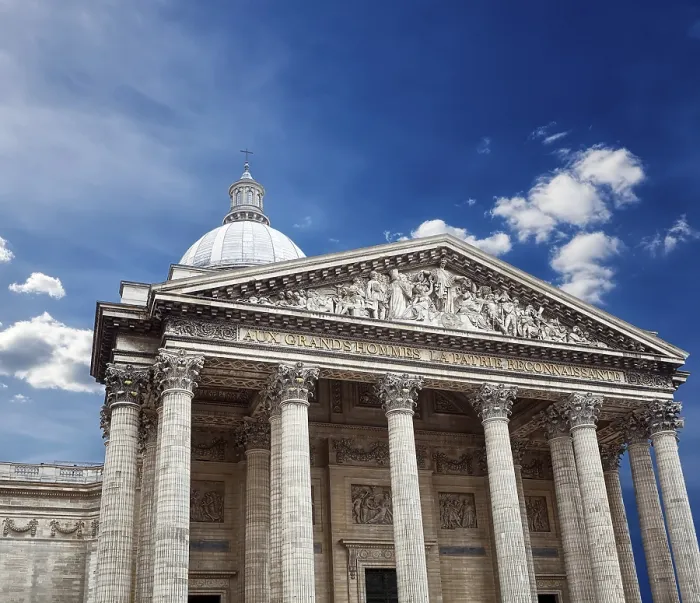 Gerahmter Druck : Pantheon in Paris