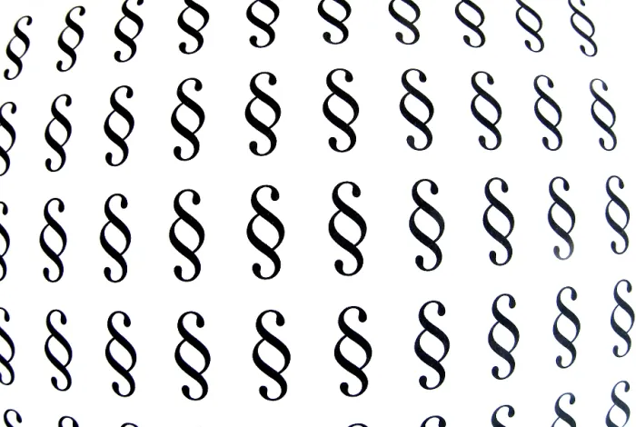 Gerahmter Druck : Paragraphs Gerahmter Druck : Paragraphs