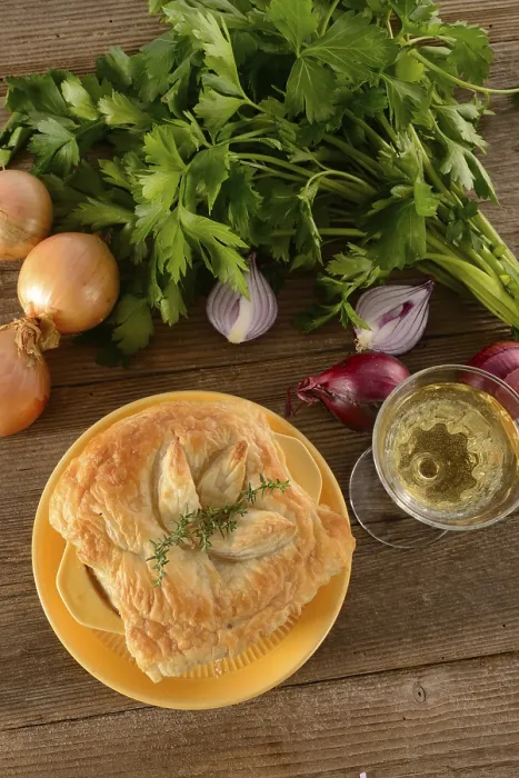 Gerahmter Druck : Paris-Schinkensuppe Gerahmter Druck : Paris-Schinkensuppe