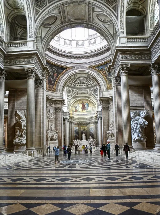 Gerahmter Druck : Paris Panthéon innen Gerahmter Druck : Paris Panthéon innen