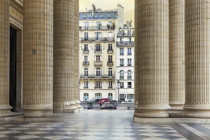 Gerahmter Druck : Paris-Blick vom Panthéon Gerahmter Druck : Paris-Blick vom Panthéon