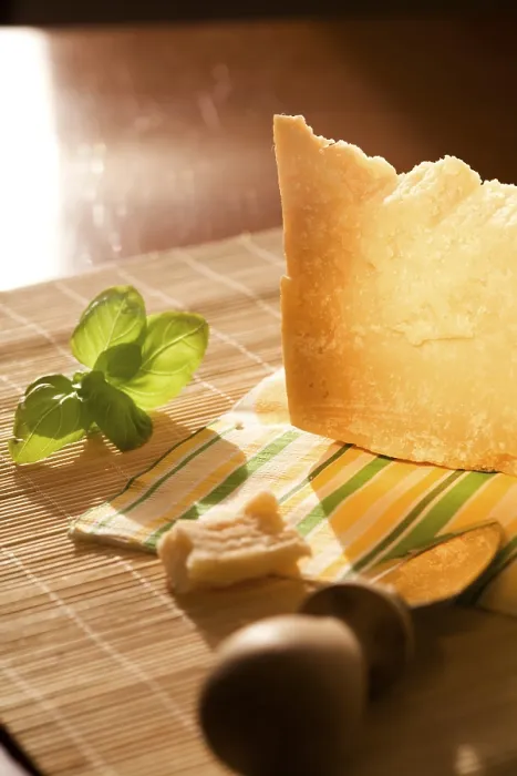 Gerahmter Druck : Parmesan-Käse Gerahmter Druck : Parmesan-Käse