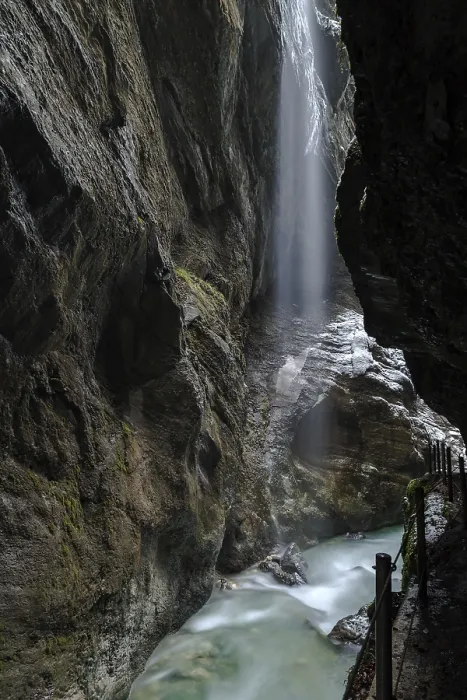 Gerahmter Druck : Partnachklamm