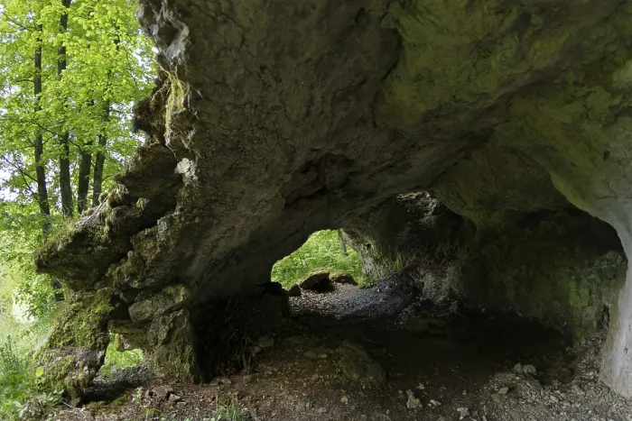 Gerahmter Druck : Höhle am Kuhstein Gerahmter Druck : Höhle am Kuhstein