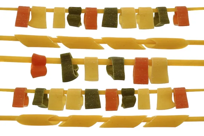Gerahmter Druck : Pasta, verschiedene Sorten. Gerahmter Druck : Pasta, verschiedene Sorten.