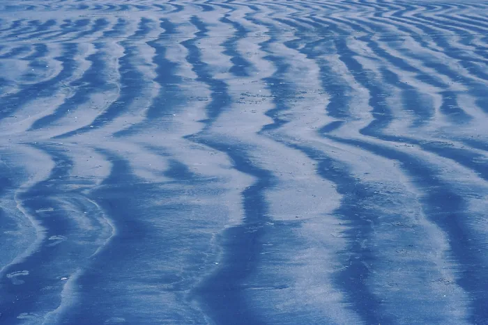 Gerahmter Druck : Muster im Strand, indische Küste. Gerahmter Druck : Muster im Strand, indische Küste.