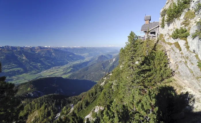 Gerahmter Druck : Friedenskapelle, Stoderzinken, Steiermark, Österreich Gerahmter Druck : Friedenskapelle, Stoderzinken, Steiermark, Österreich