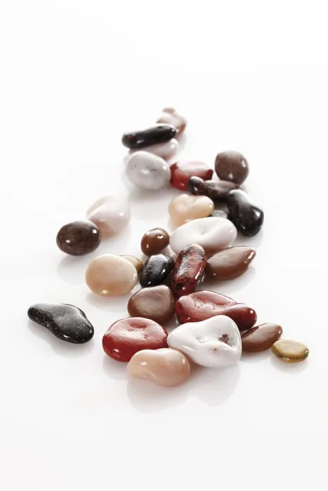 Gerahmter Druck : Kieselsteingewichtete Hartzuckerbonbon Gerahmter Druck : Kieselsteingewichtete Hartzuckerbonbon