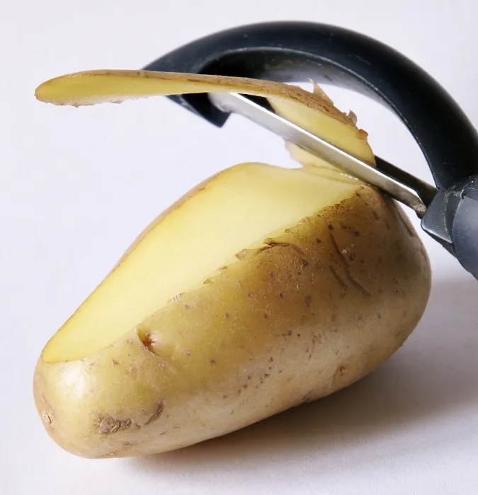 Gerahmter Druck : Gekochelte Kartoffeln Gerahmter Druck : Gekochelte Kartoffeln