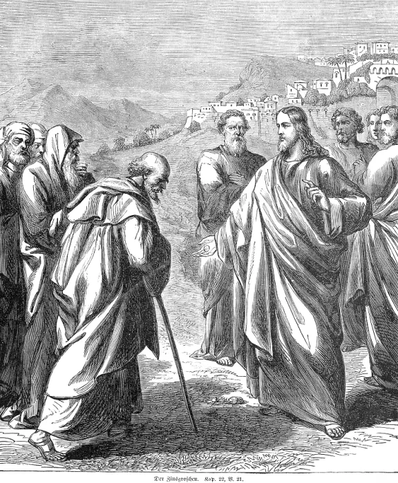 Gerahmter Druck : Der Zinspfennig, Kapitel 22. Gerahmter Druck : Der Zinspfennig, Kapitel 22.