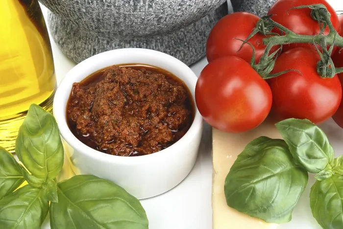 Gerahmter Druck : Pesto Rosso Gerahmter Druck : Pesto Rosso