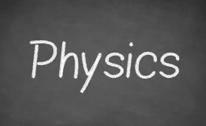 Gerahmter Druck : Physikstunde auf der Tafel. Gerahmter Druck : Physikstunde auf der Tafel.