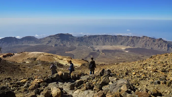 Gerahmter Druck : Pico del Teide, Gipfel des Berges Teide Gerahmter Druck : Pico del Teide, Gipfel des Berges Teide