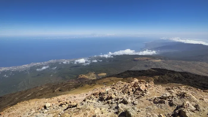 Gerahmter Druck : Pico del Teide, Gipfel des Berges Teide Gerahmter Druck : Pico del Teide, Gipfel des Berges Teide