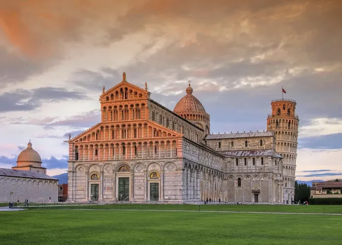 Gerahmter Druck : Piazza dei Miracoli in Pisa Gerahmter Druck : Piazza dei Miracoli in Pisa