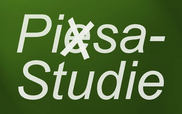 Gerahmter Druck : PISA-Studien