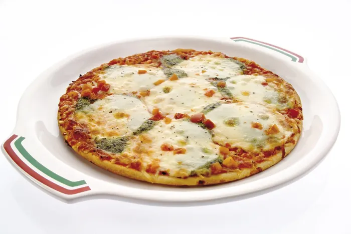 Gerahmter Druck : Pizza Mozzarella Gerahmter Druck : Pizza Mozzarella