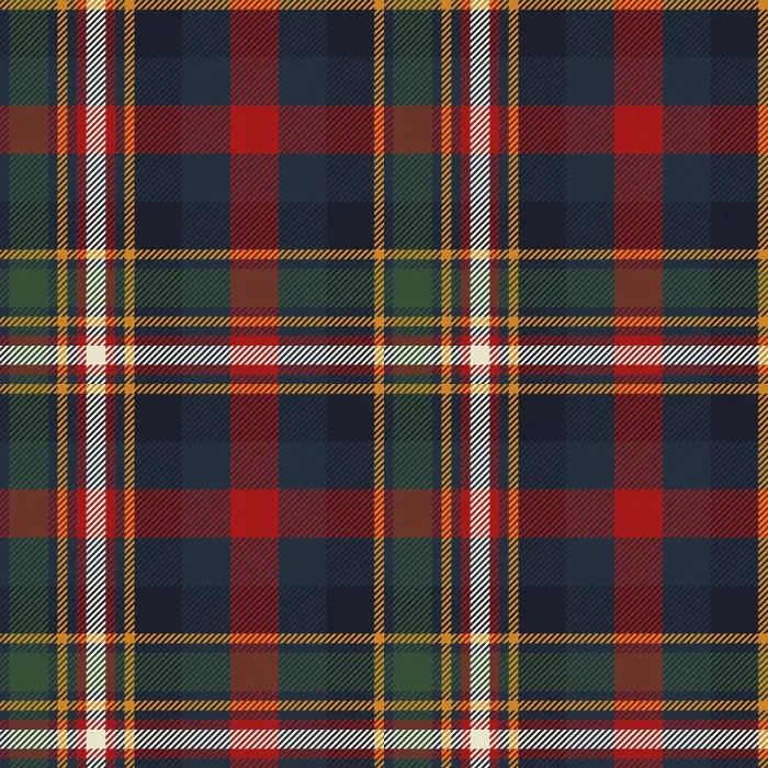 Gerahmter Druck : Plaid-Tartan-Muster als Vektor-Seamless-Pattern Gerahmter Druck : Plaid-Tartan-Muster als Vektor-Seamless-Pattern