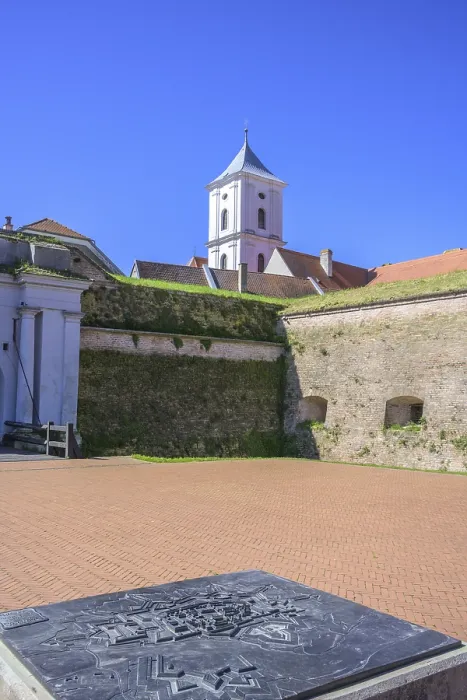 Gerahmter Druck : Plan der Festung, Tvrđa Gerahmter Druck : Plan der Festung, Tvrđa