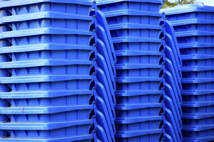 Gerahmter Druck : Plastik, Plastik aus dem Recycling. Gerahmter Druck : Plastik, Plastik aus dem Recycling.