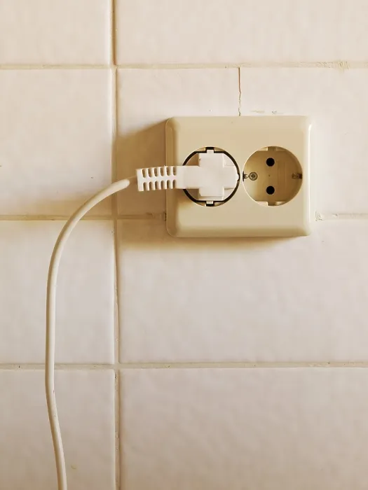 Gerahmter Druck : Stecker und Steckdose Gerahmter Druck : Stecker und Steckdose