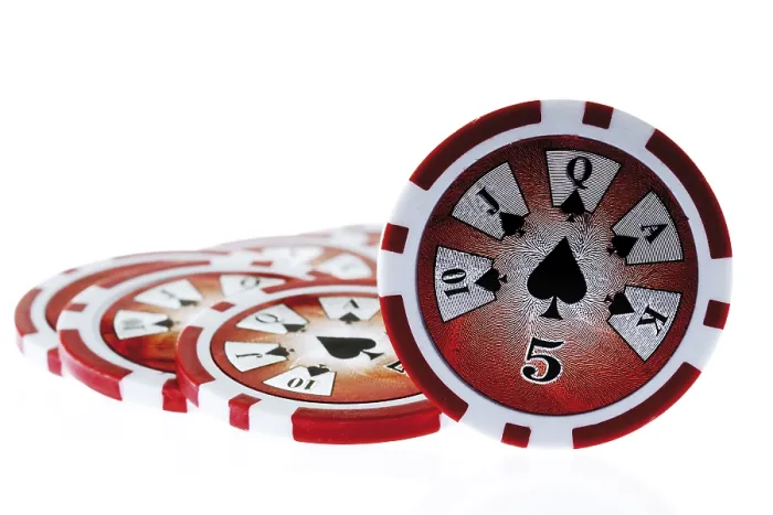 Gerahmter Druck : Pokerchips Gerahmter Druck : Pokerchips