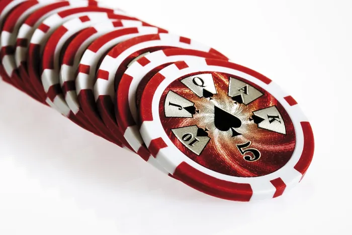 Gerahmter Druck : Pokerchips Gerahmter Druck : Pokerchips