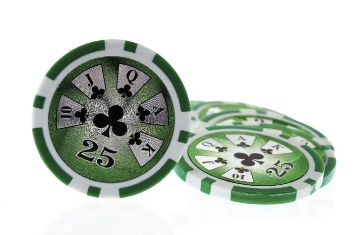 Gerahmter Druck : Pokerchips Gerahmter Druck : Pokerchips