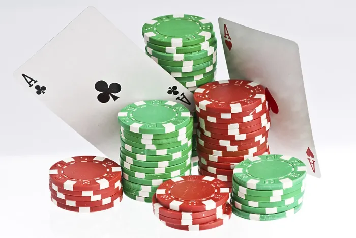 Gerahmter Druck : Poker-Spiel Gerahmter Druck : Poker-Spiel