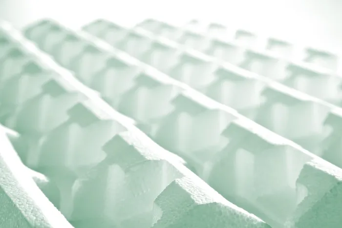 Gerahmter Druck : Polystyrolstruktur Gerahmter Druck : Polystyrolstruktur