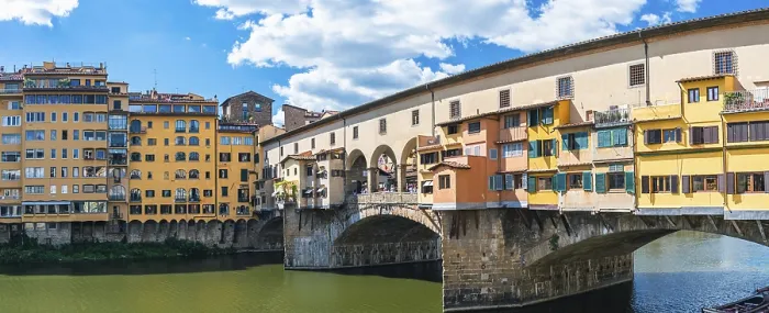 Gerahmter Druck : Ponte Vecchio Brücke über den Arno-Fluss. Gerahmter Druck : Ponte Vecchio Brücke über den Arno-Fluss.