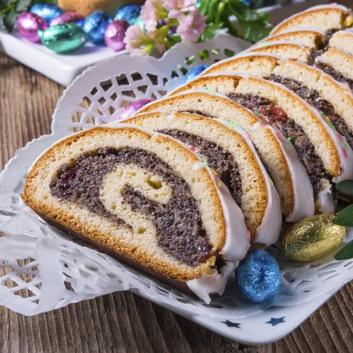 Gerahmter Druck : Poppykuchen Gerahmter Druck : Poppykuchen